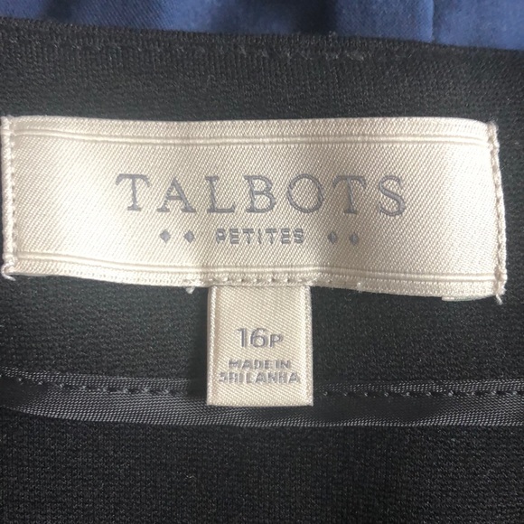 NWOT Talbots black skirt - Picture 3 of 7